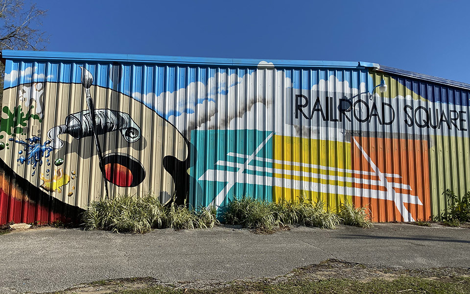 Murals at Railroad Square Tallahassee
