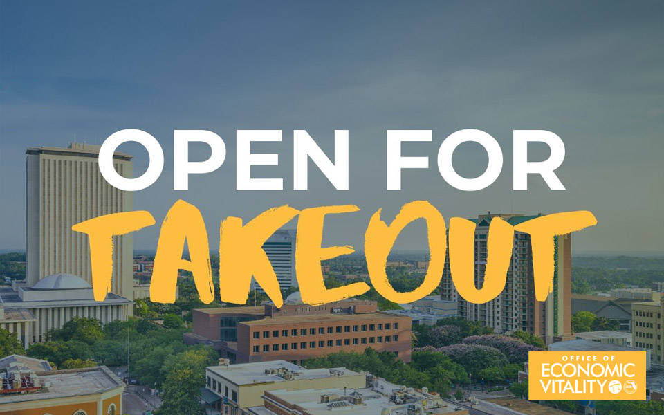 Open for Takeout! Place Your Takeout or Delivery Order