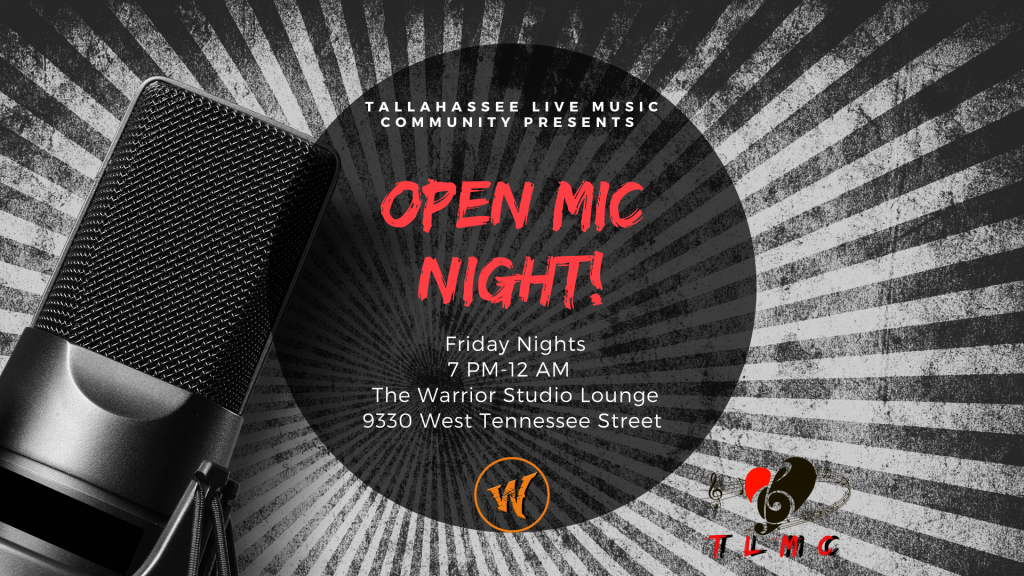 Open Mic Friday for Bands, Solo Artist and Everything in Between