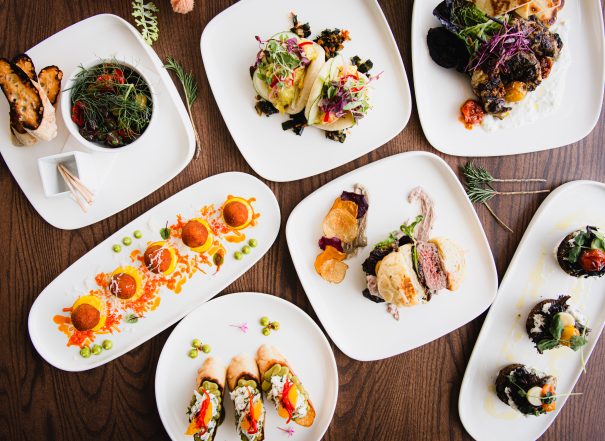 food shot from above