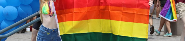 Rainbow Flag at Pridefest Tallahassee