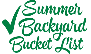 Summer Backyard Bucket List logo