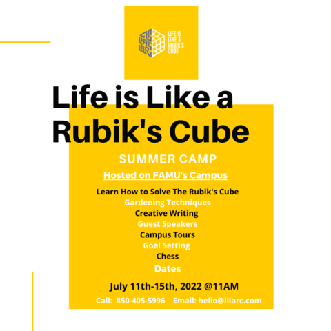 Life is Like A Rubik’s Cube Summer Camp