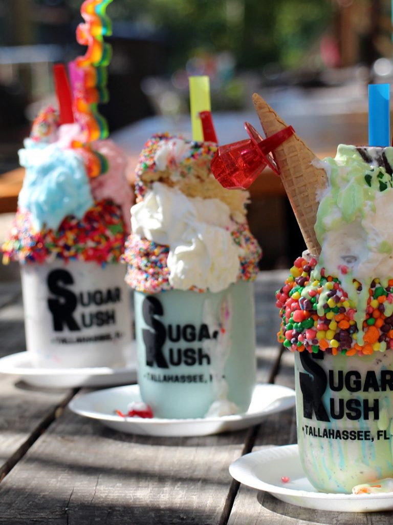 Sugar Rush Milkshakes Tallahassee