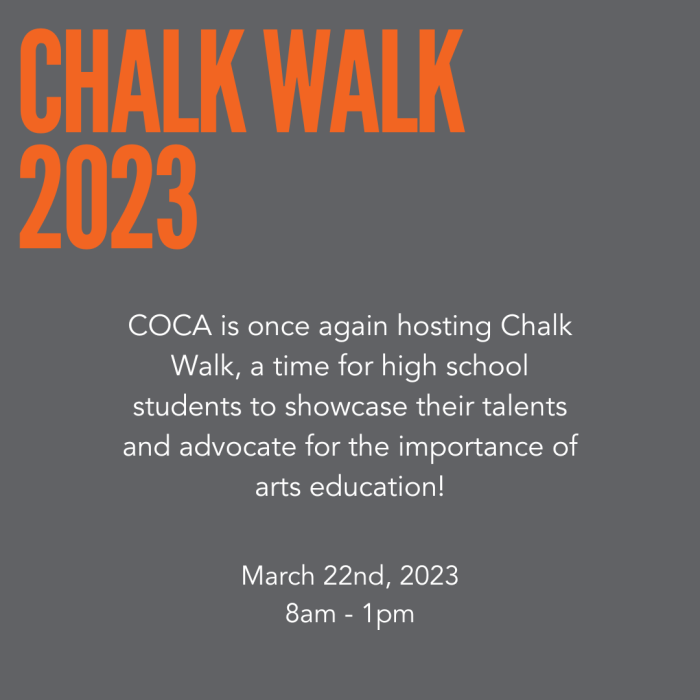 Chalk Walk 2023