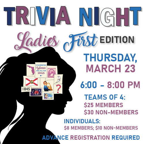 Trivia Night at the Museum: Ladies First Edition