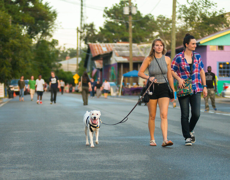 First Friday art gallary hop