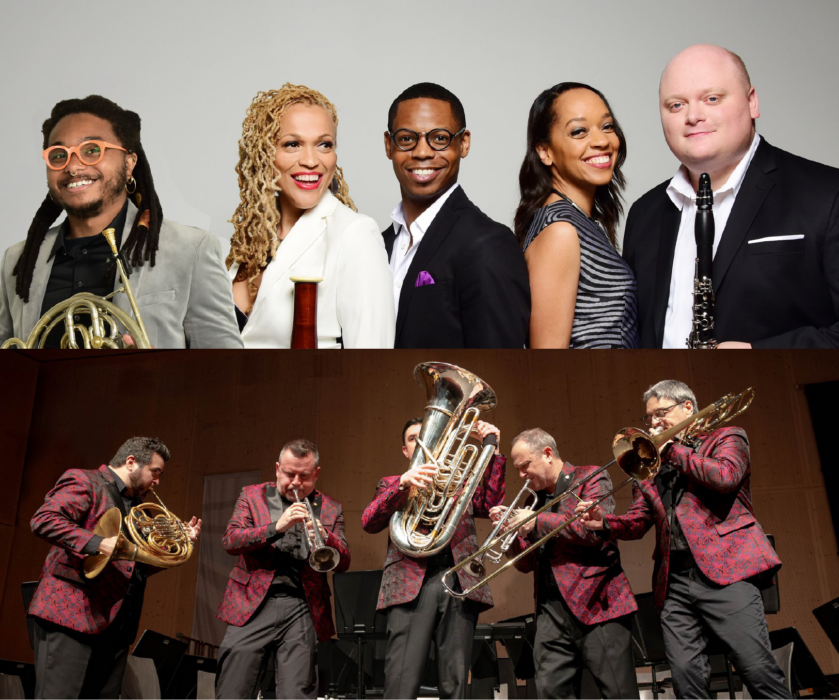 Boston Brass and Imani Winds (with Opening Nights)