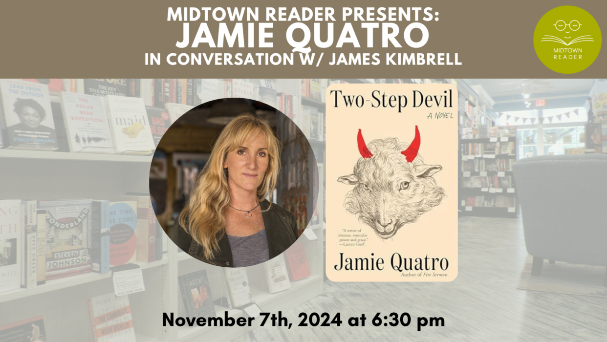 Jamie Quatro inconversation w/ James Kimbrell w/ TwoStep Devil