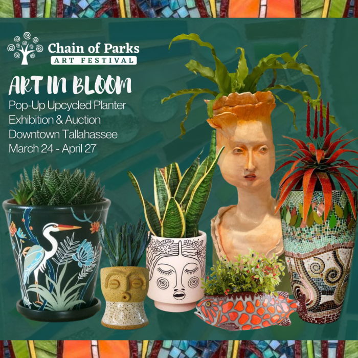 25th annual Chain of Parks Art Festival:”Art in Bloom” Pop-Up Exhibit