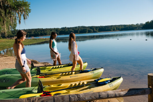 lake hall kayaking in Tallahassee