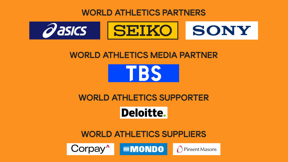 World Athletics Sponsor Logos