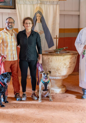Blessing of Animals at Mission San Luis