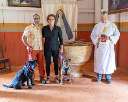 Blessing of Animals at Mission San Luis