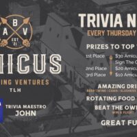 Trivia Night at Amicus Brewing Ventures