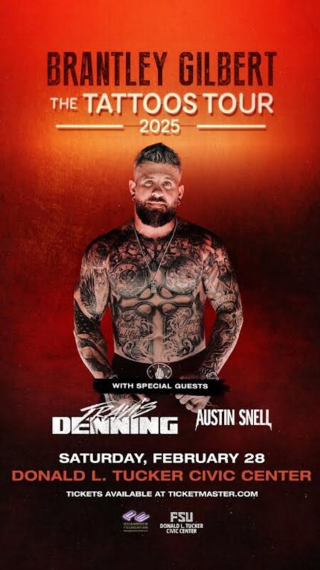 Brantley Gilbert: The Tattoos Tour