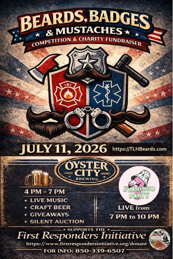 Beards, Badges, and Mustaches charity competition
