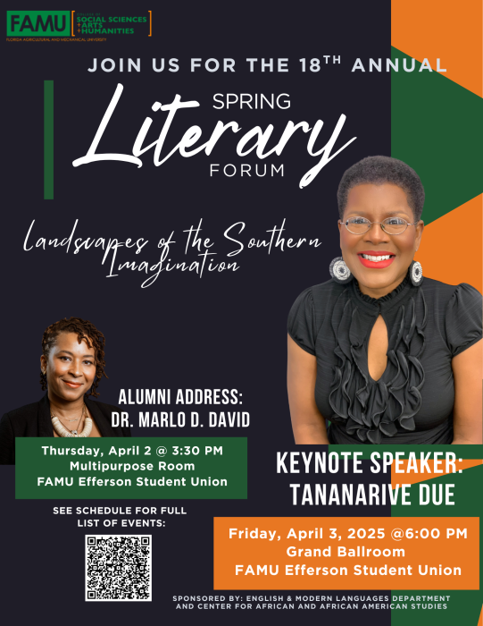 18th Annual Spring Literary Forum @ FAMU