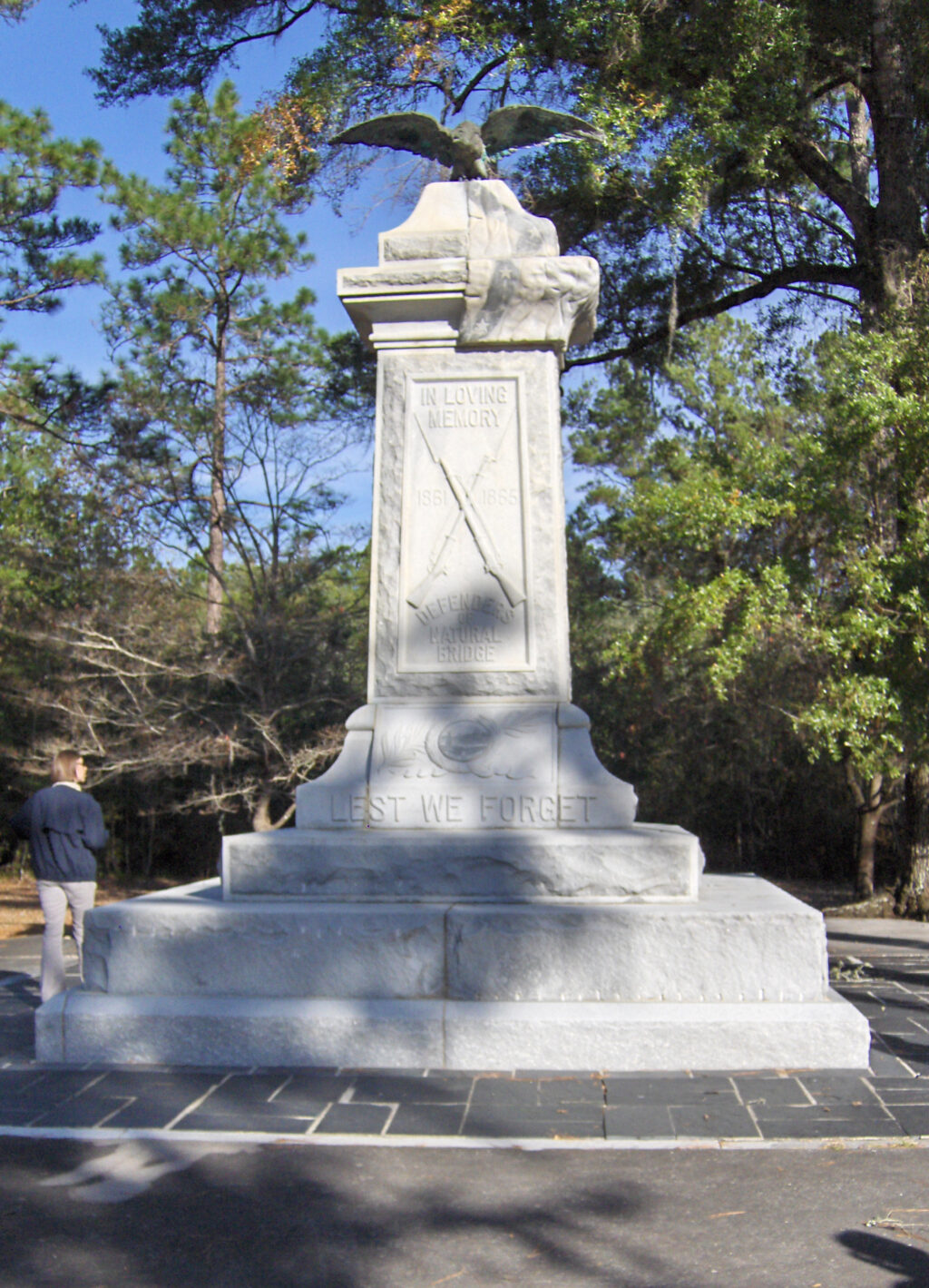 Site of the Battle of Natural Bridge: American 250 FL