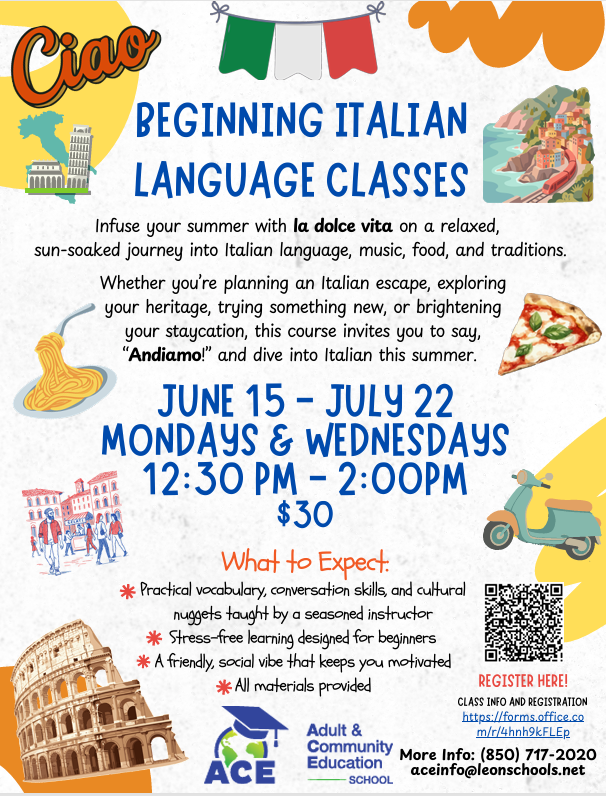 Beginning Italian Class
