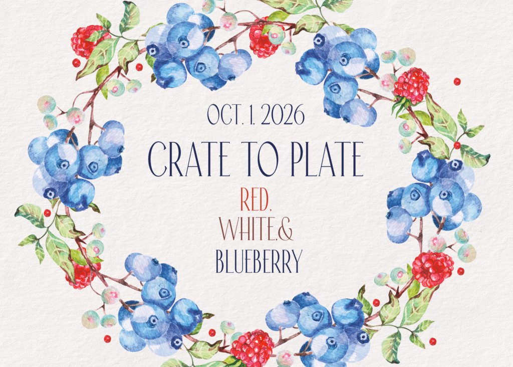 Crate to Plate: Red, White, & Blueberry