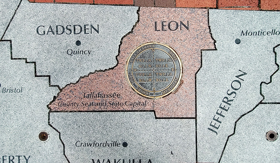 Prime Meridian Plaza and Marker