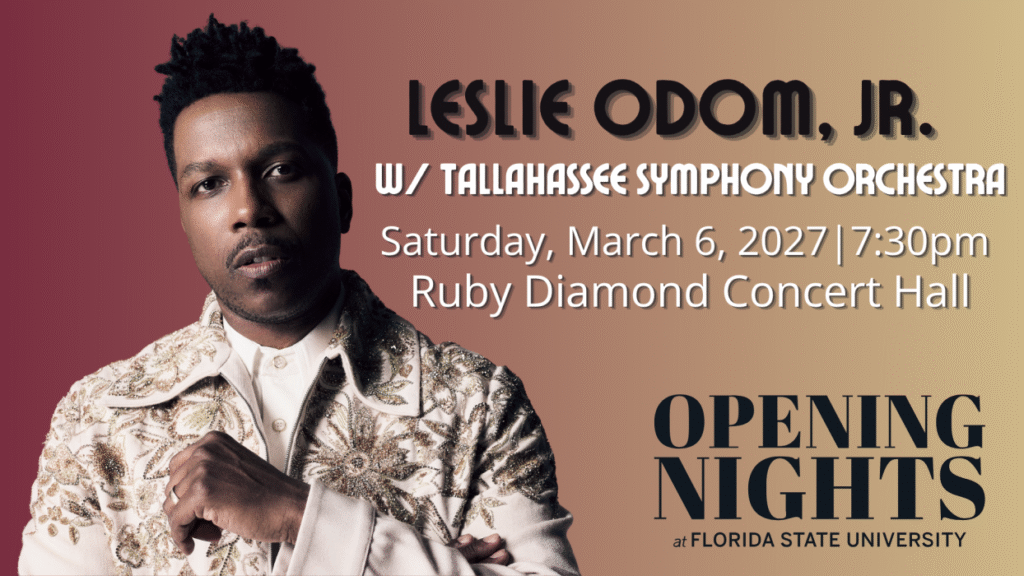 Leslie Odom, Jr. with The Tallahassee Symphony Orchestra