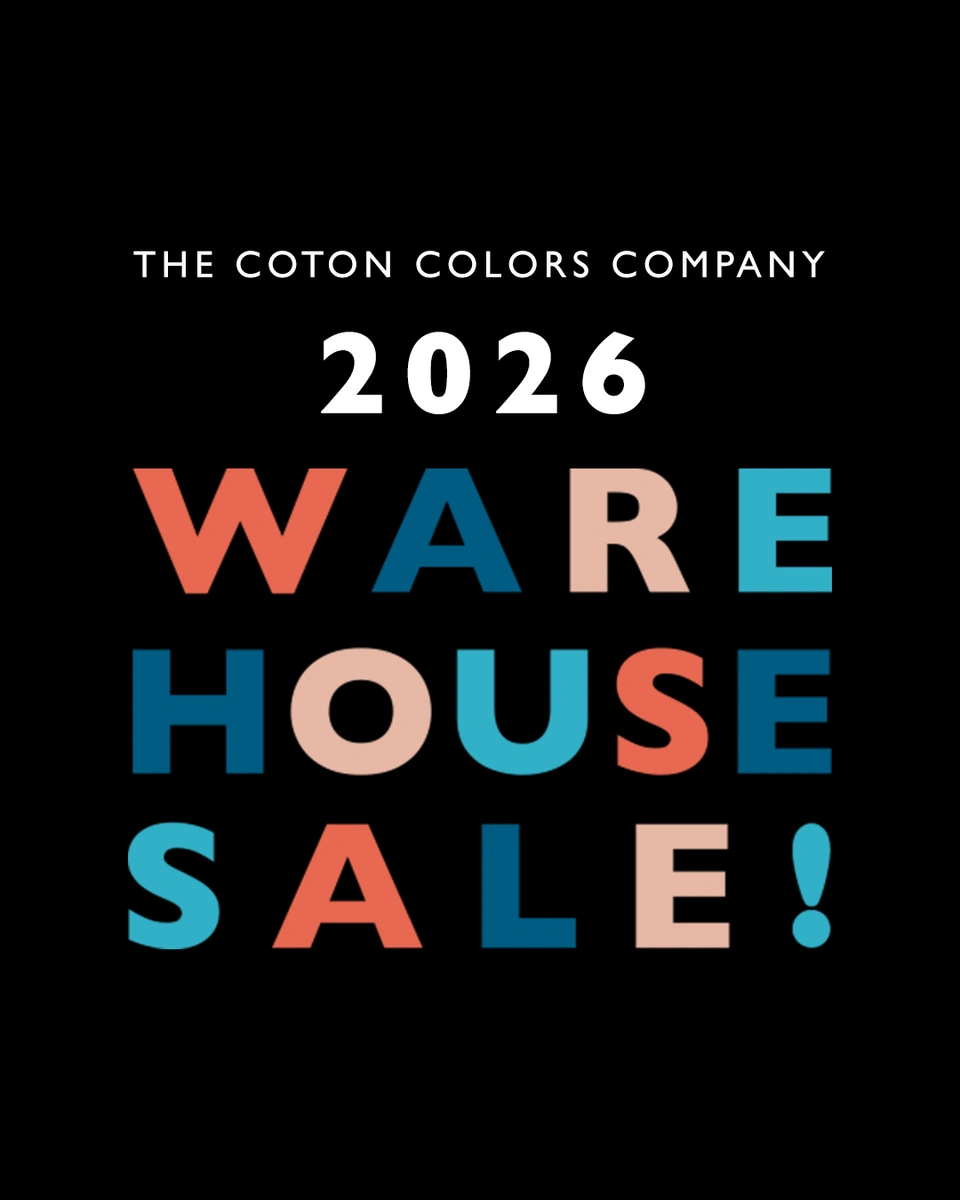 2026 Coton Colors Company Warehouse Sale
